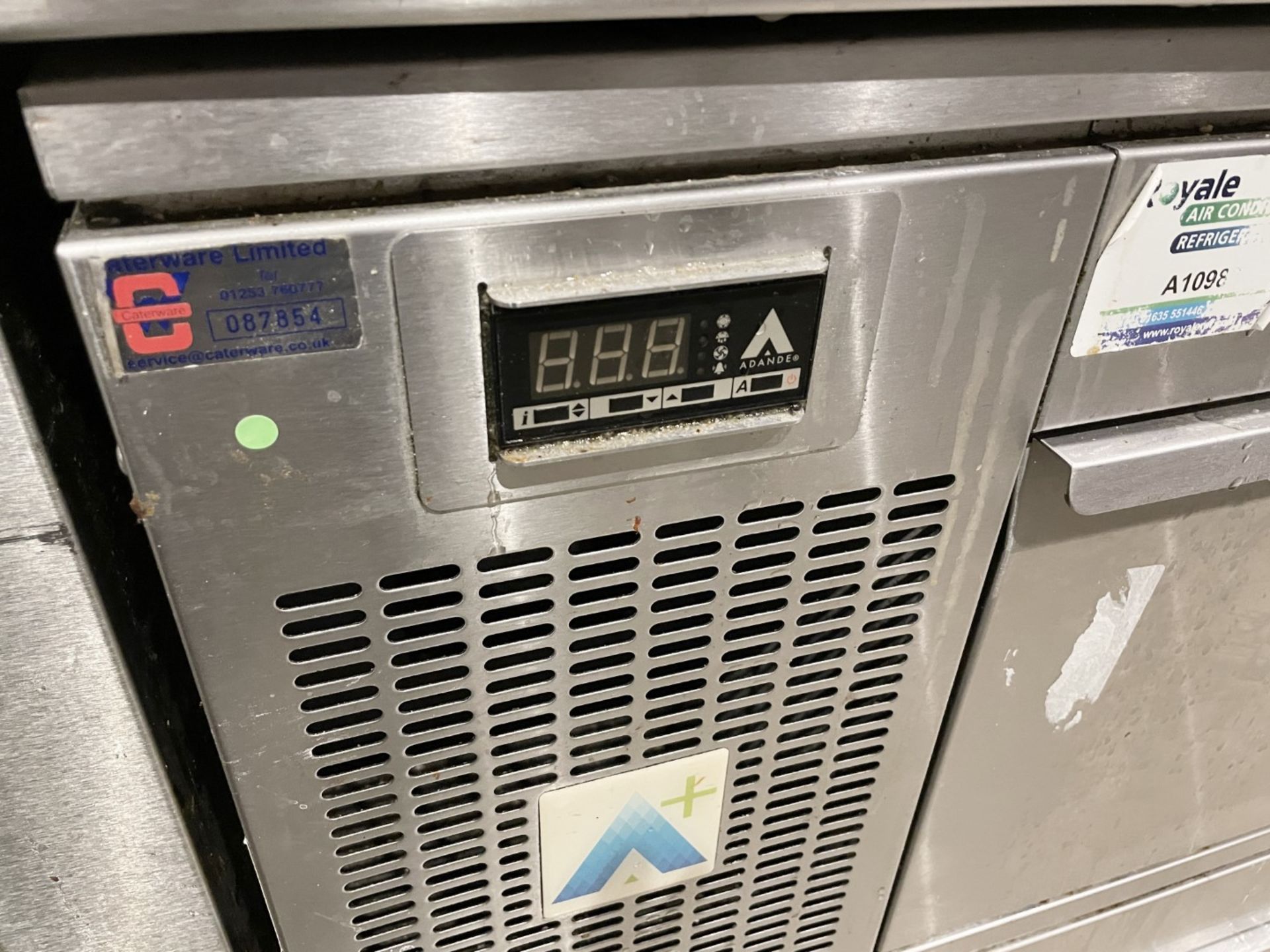 1 x Adande Chef Base Twin Drawer Refrigerator - Dimensions: H85 x W110 x D70 cms - Image 3 of 7
