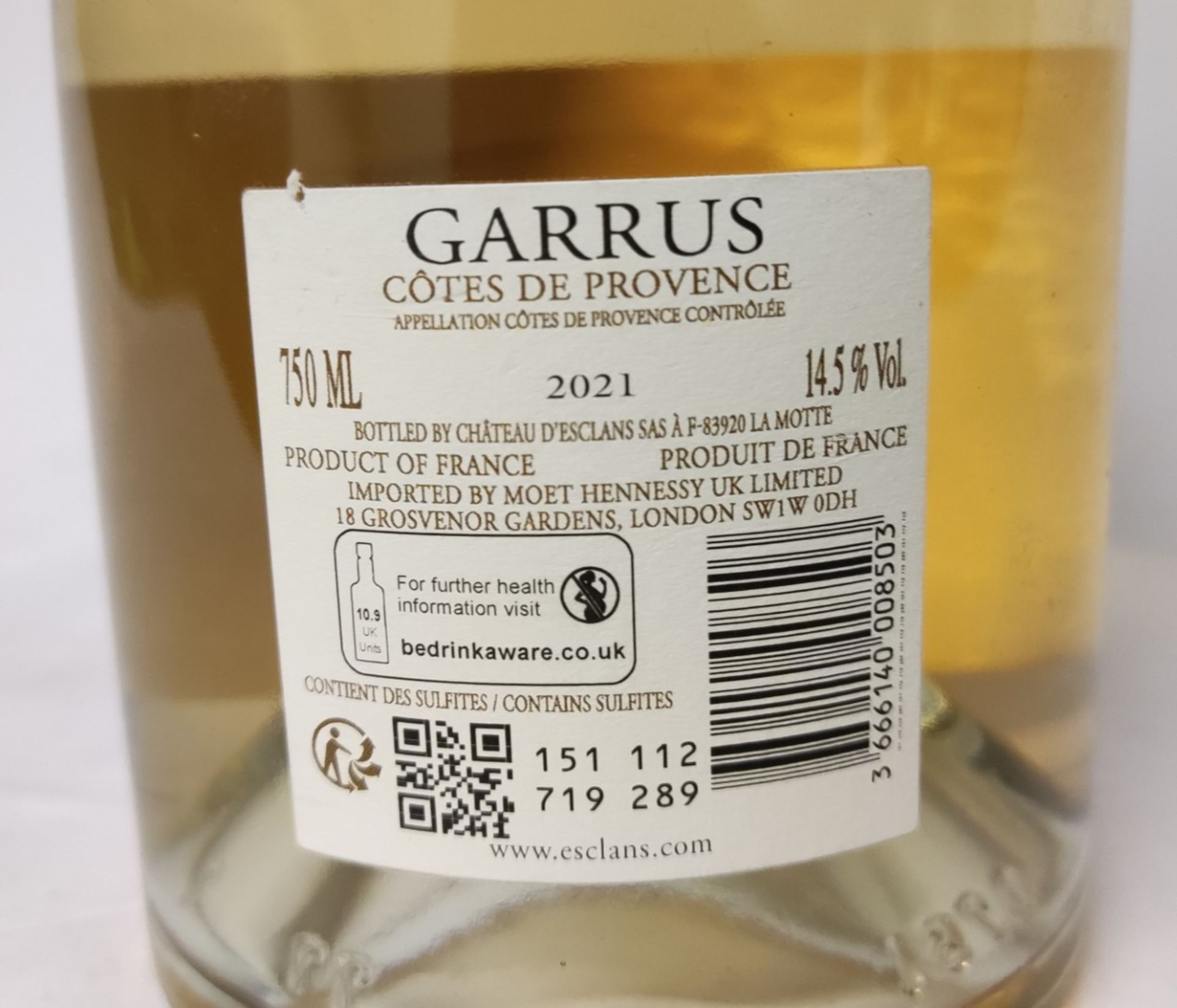 1 x Bottle of 2021 Château D'Esclans Garrus Rosé Wine - RRP £200 - Image 6 of 6