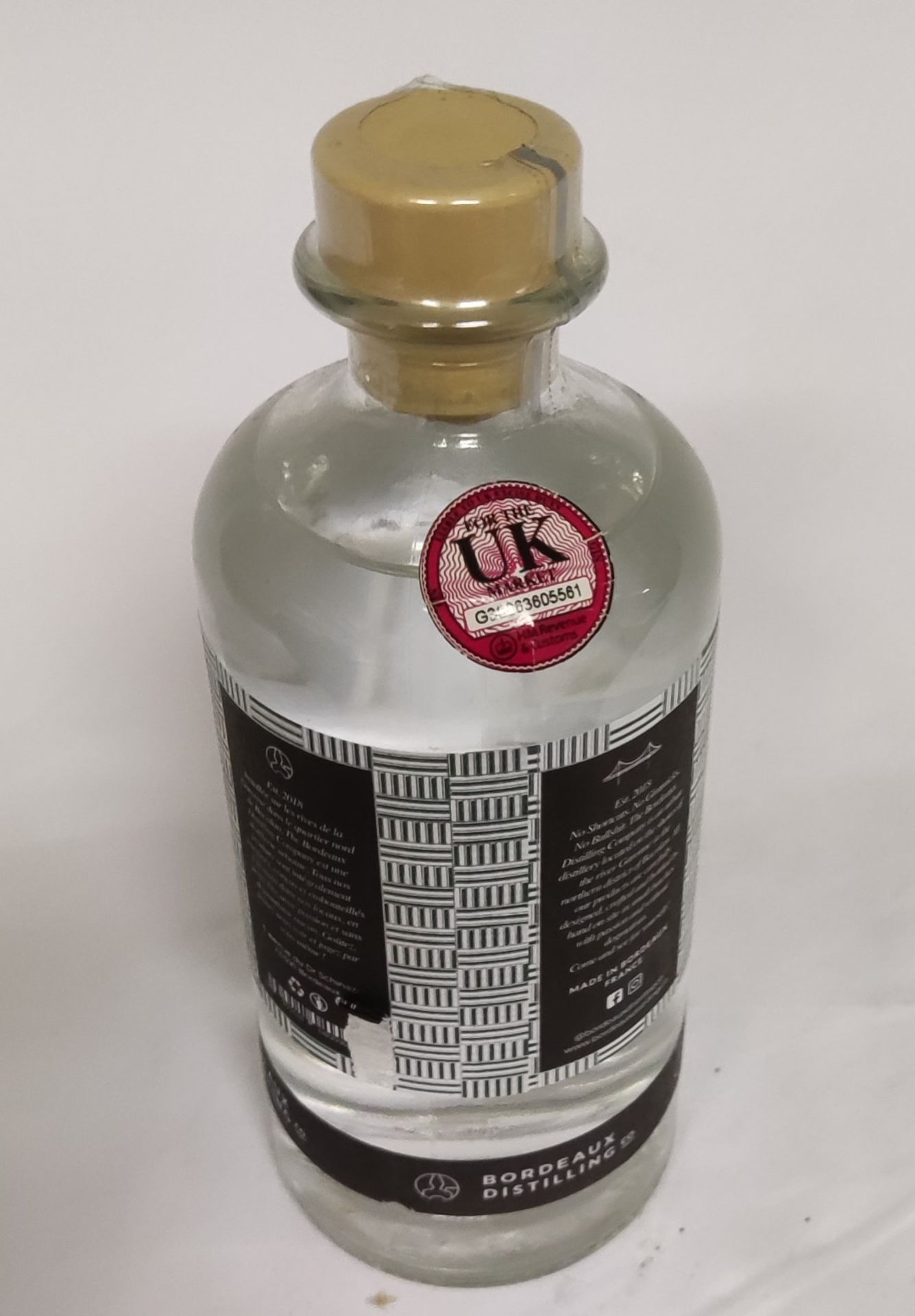 1 x Bottle of Bordeaux Distilling Co. Rivington Dry Gin 50cl - RRP £30 - Image 3 of 5