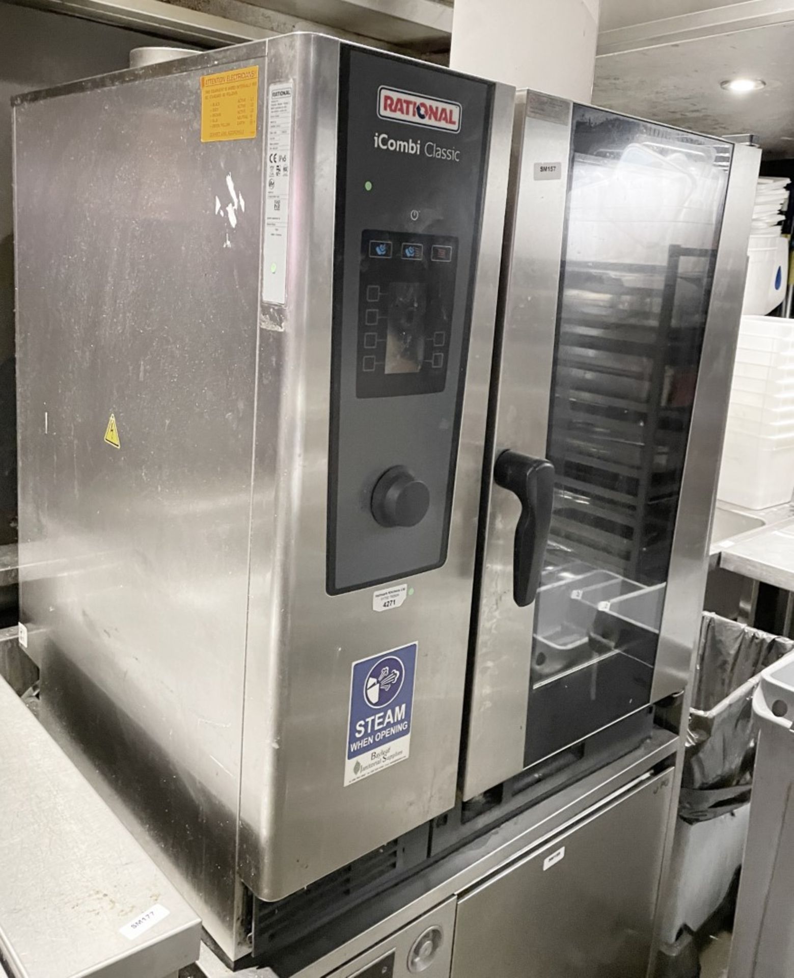1 x Rational iCombi Classic Electric 3 Phase 10 Grid Combi Oven - Year: 2021 - Model: LM200DE - Image 5 of 18
