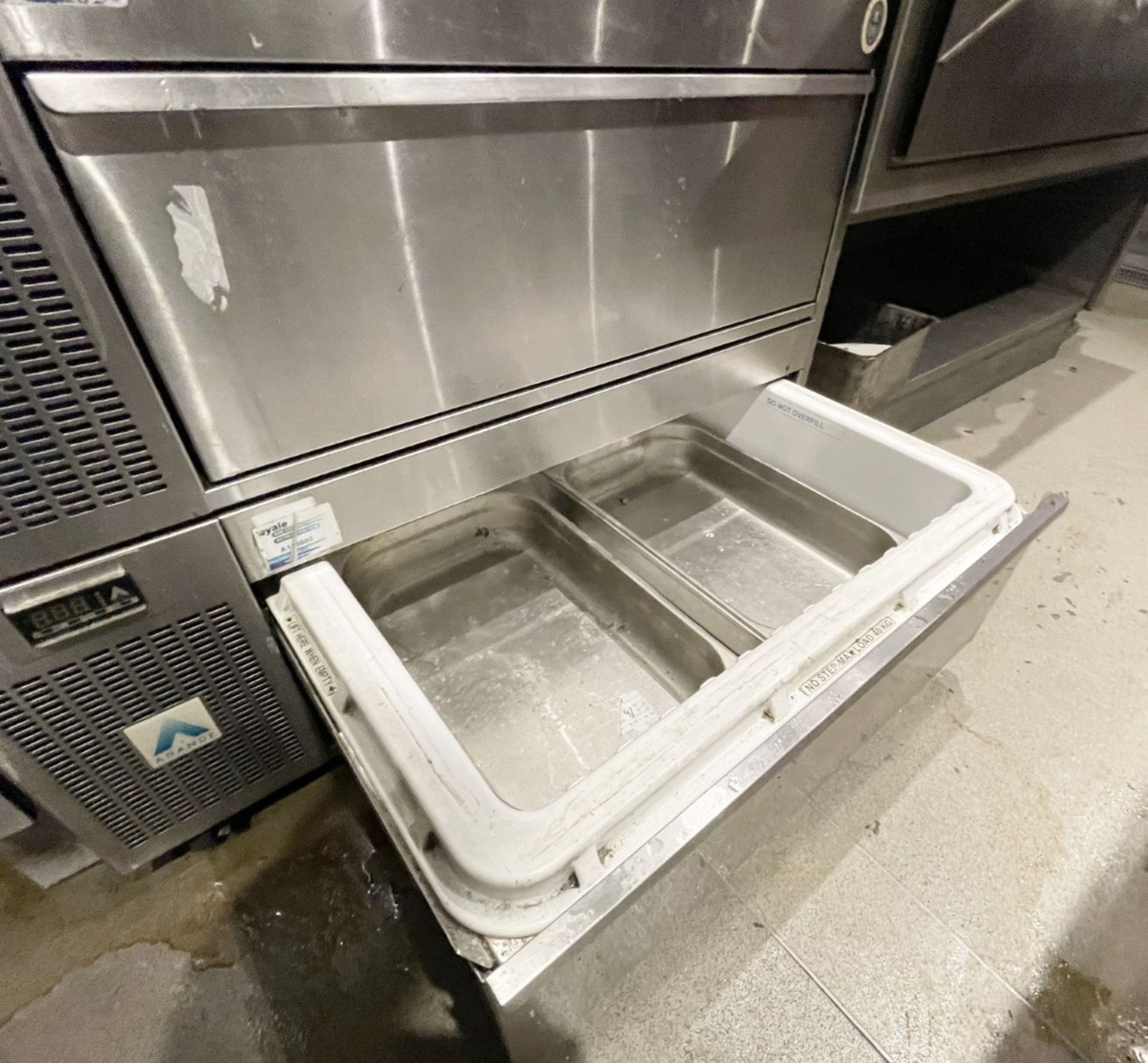 1 x Adande Chef Base Twin Drawer Refrigerator - Dimensions: H85 x W110 x D70 cms - Image 7 of 7