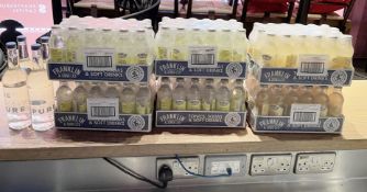 6 x Cases of 24 x 200ml Franklin & Sons Indian Tonic Water and Ginger Beer Bottles - New Stock