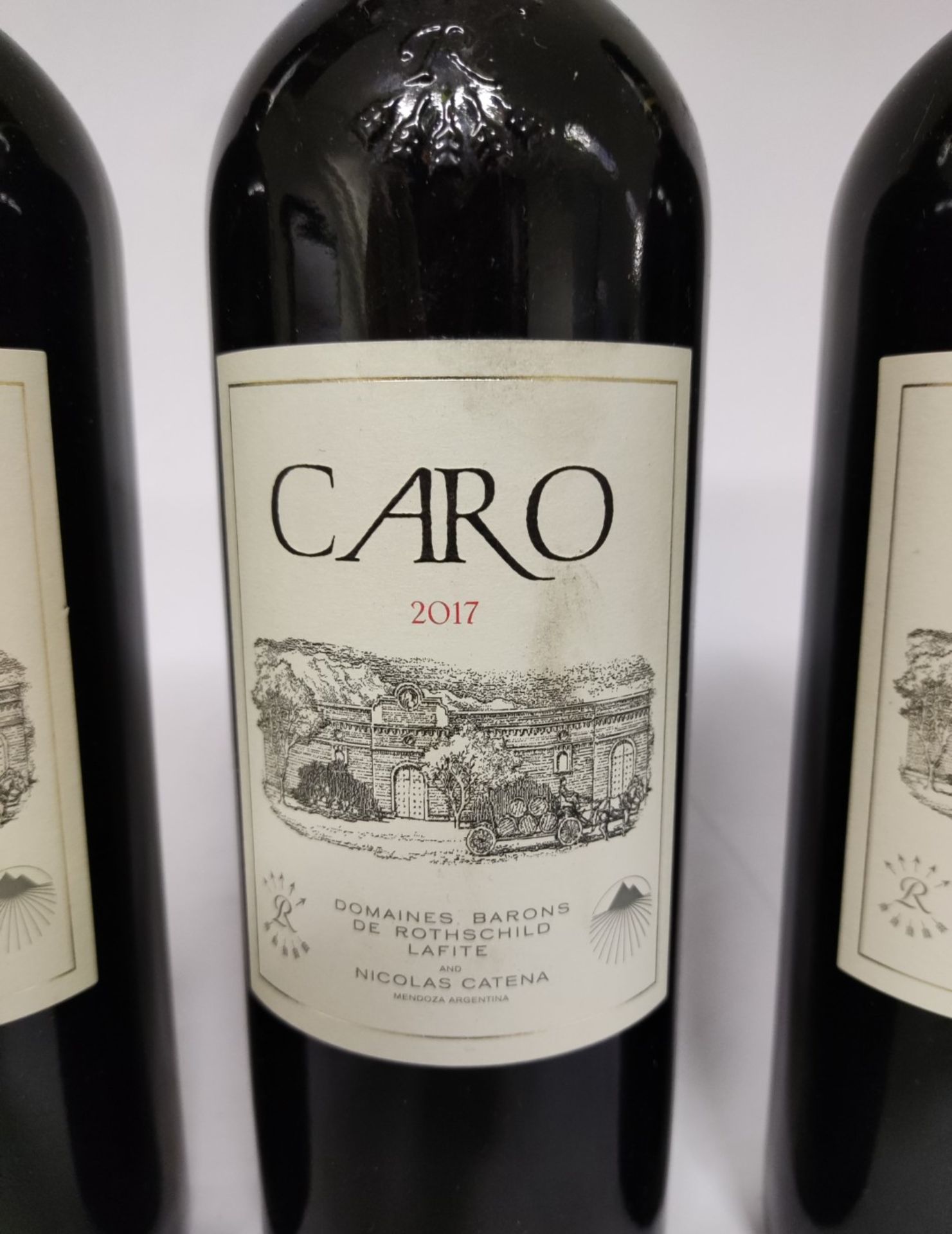 3 x Bottles of 2017 Bodegas Caro, Domaines Barons De Rothschild Lafite And Nicolas Catena - Red Wine - Image 3 of 7