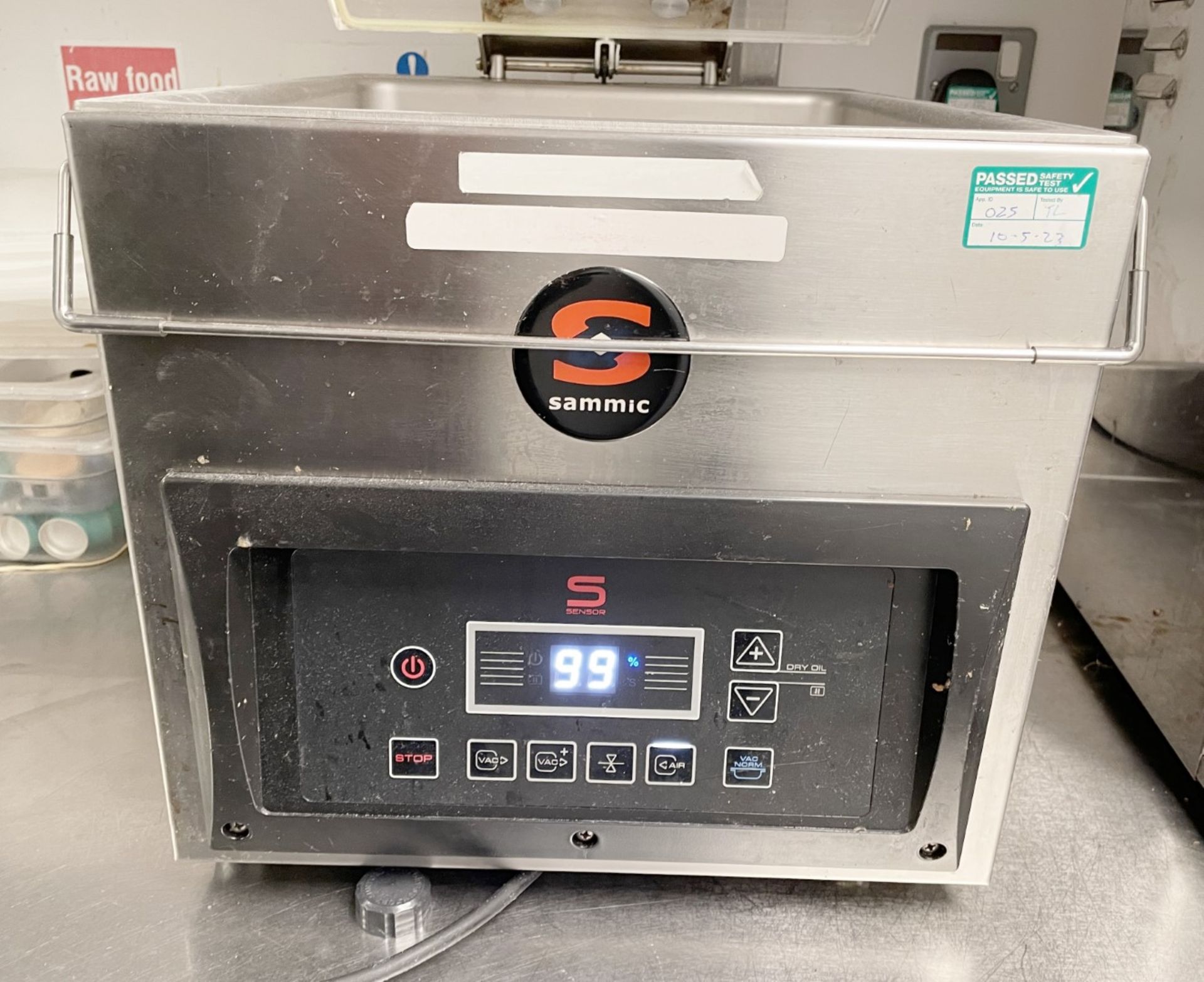 1 x Sammic Vacuum Sealer Packing Machine - Model: SE-208 - RRP £2,100 - Image 3 of 8