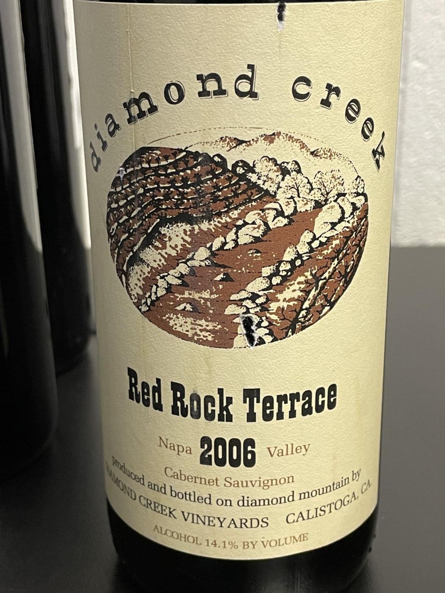 1 x Bottle of 2006 Diamond Creek Red Rock Terrace Cabernet Sauvignon - Red Wine - RRP £200 - Image 2 of 9
