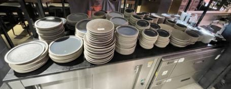 Approximately 300 x Assorted Plates and Bowls From a Japanese Themed Restaurant