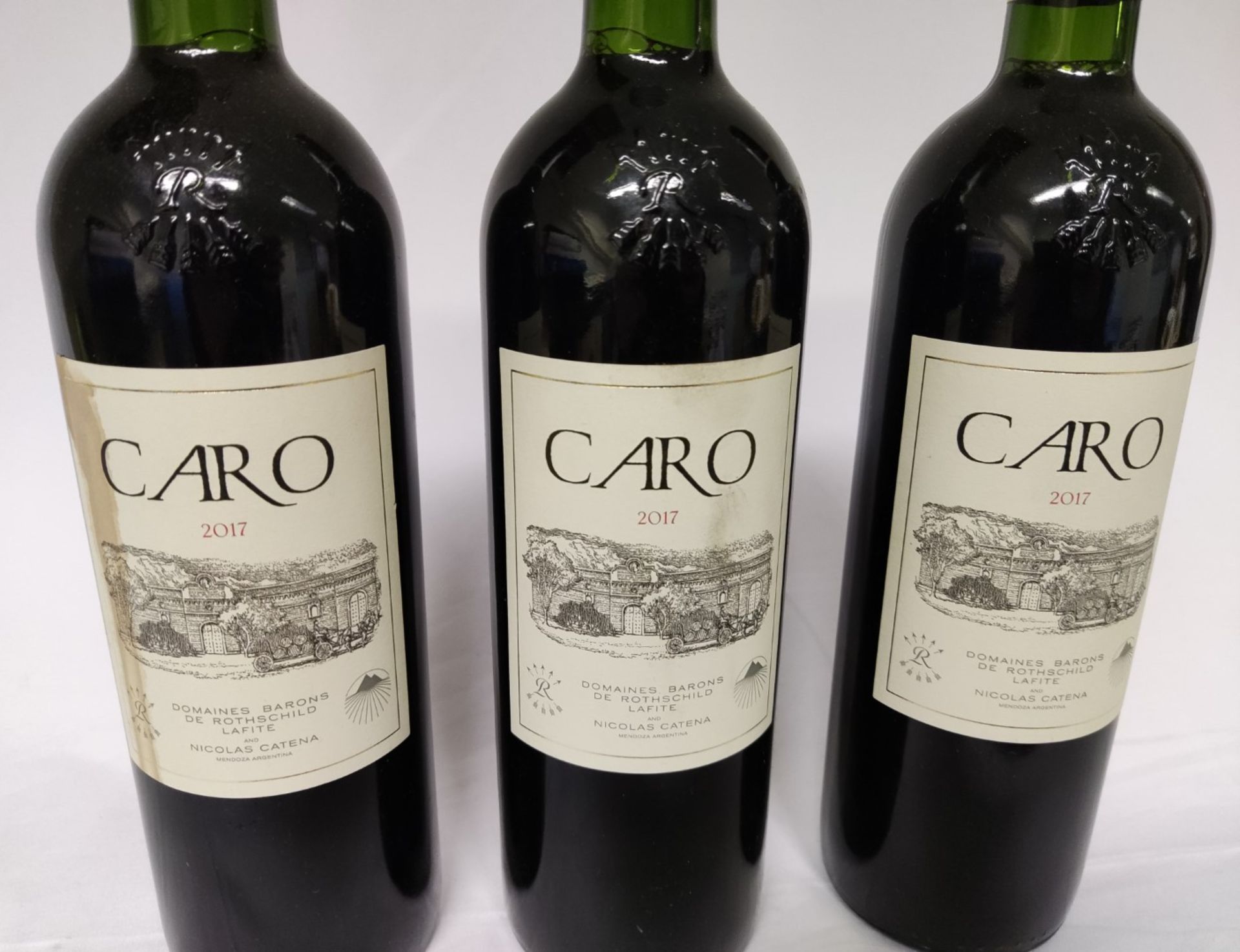 3 x Bottles of 2017 Bodegas Caro, Domaines Barons De Rothschild Lafite And Nicolas Catena - Red Wine - Image 5 of 7