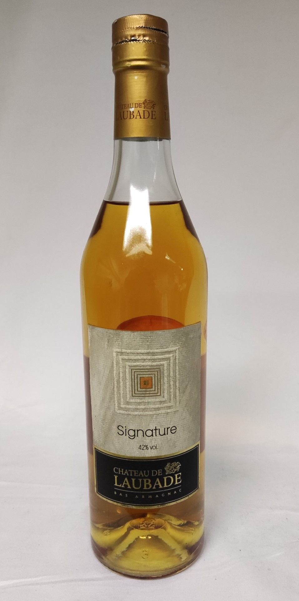 1 x Bottle of Chateau De Laubade Signature Armagnac Vs 42% - RRP £36