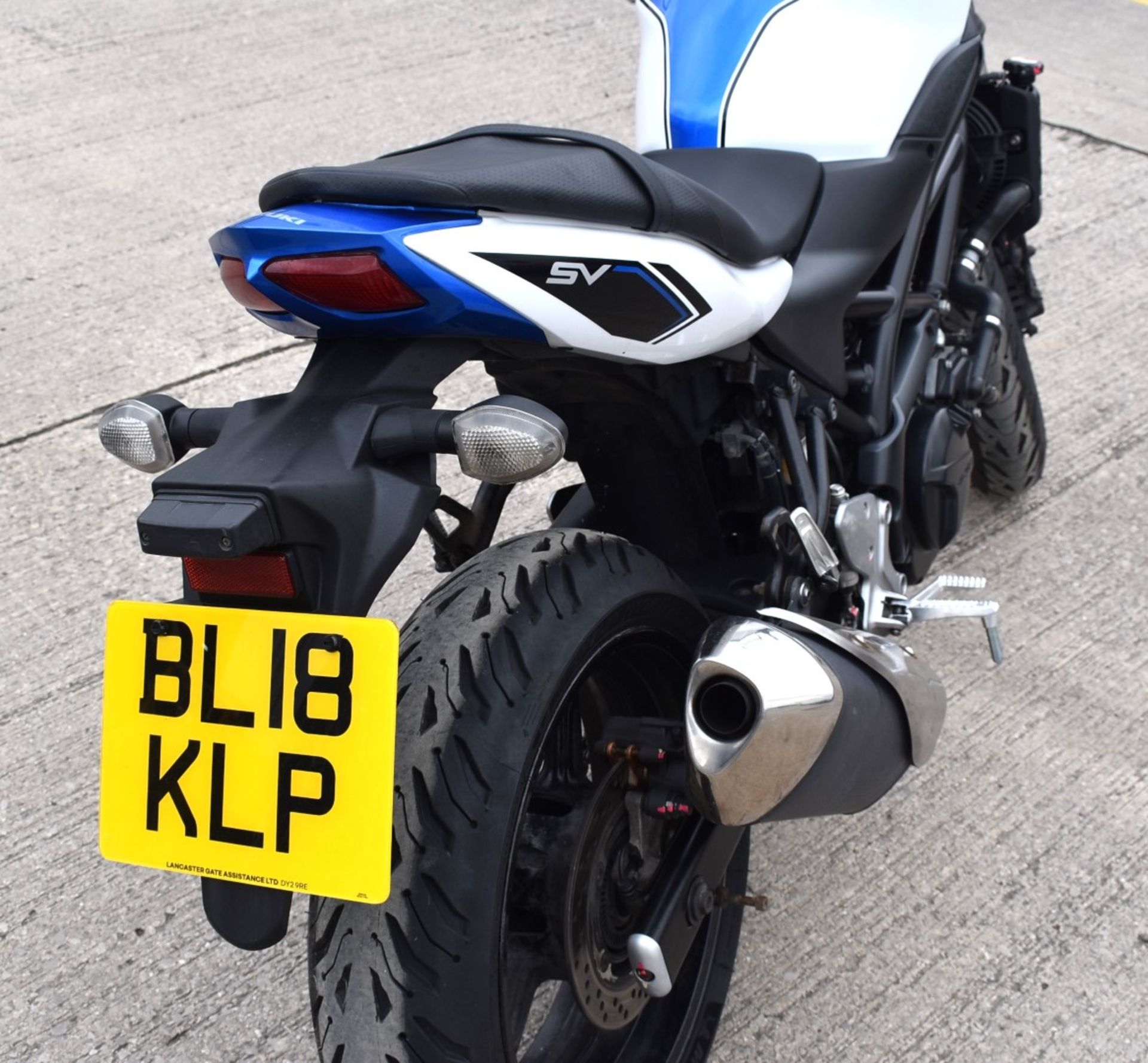 2018 Suzuki SV650 Motorcycle - BL18 KLP - Mileage: 21,098 - 4 Months MOT - Image 32 of 37