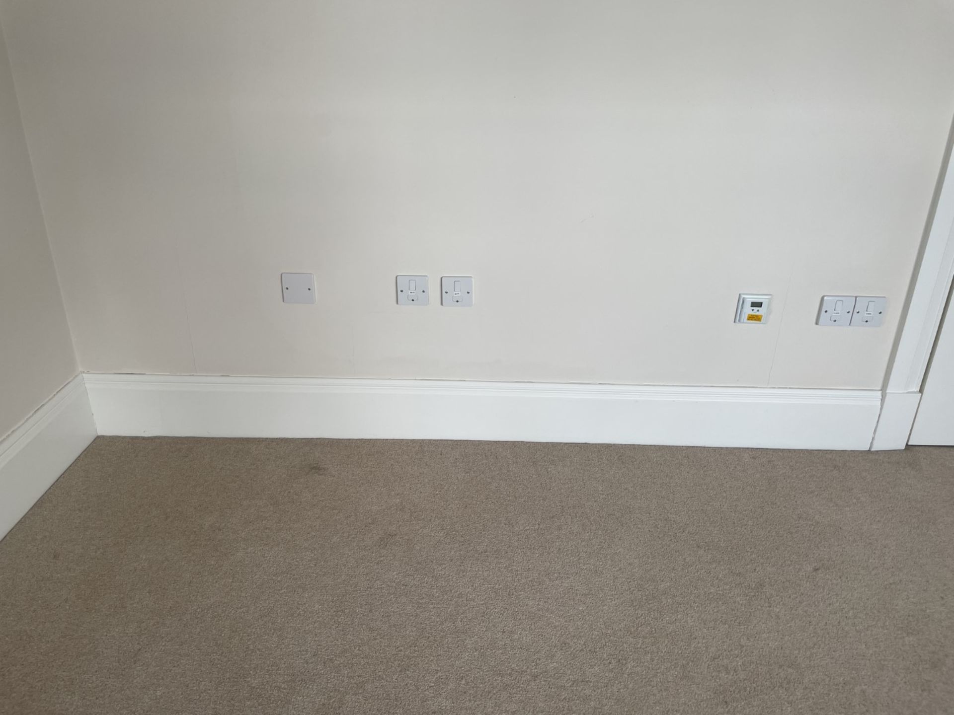 Approximately 20-Metres of Timber Wooden Skirting Boards, In White - Image 7 of 7