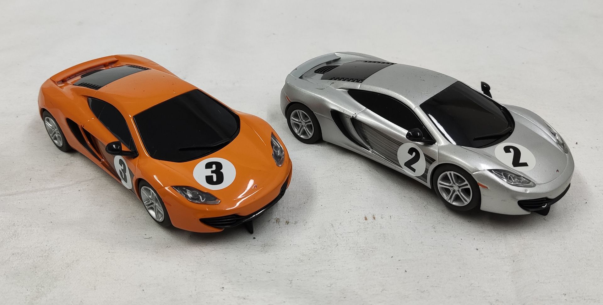 2 x Scalextric McLaren Cars - Tested and Working - Used - CL444 - NO VAT ON THE HAMMER - Location: