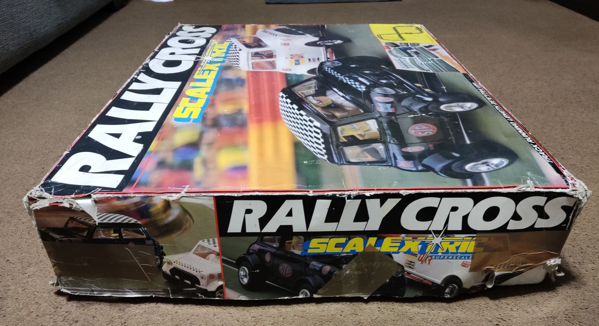 1 x Scalextric Rally Cross Set With Mini Cooper Rally Cars - Vintage - Used - CL444 - NO VAT ON THE - Image 8 of 32