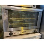 1 x Gastrotek Countertop Commercial Oven With a Stainless Steel Finish