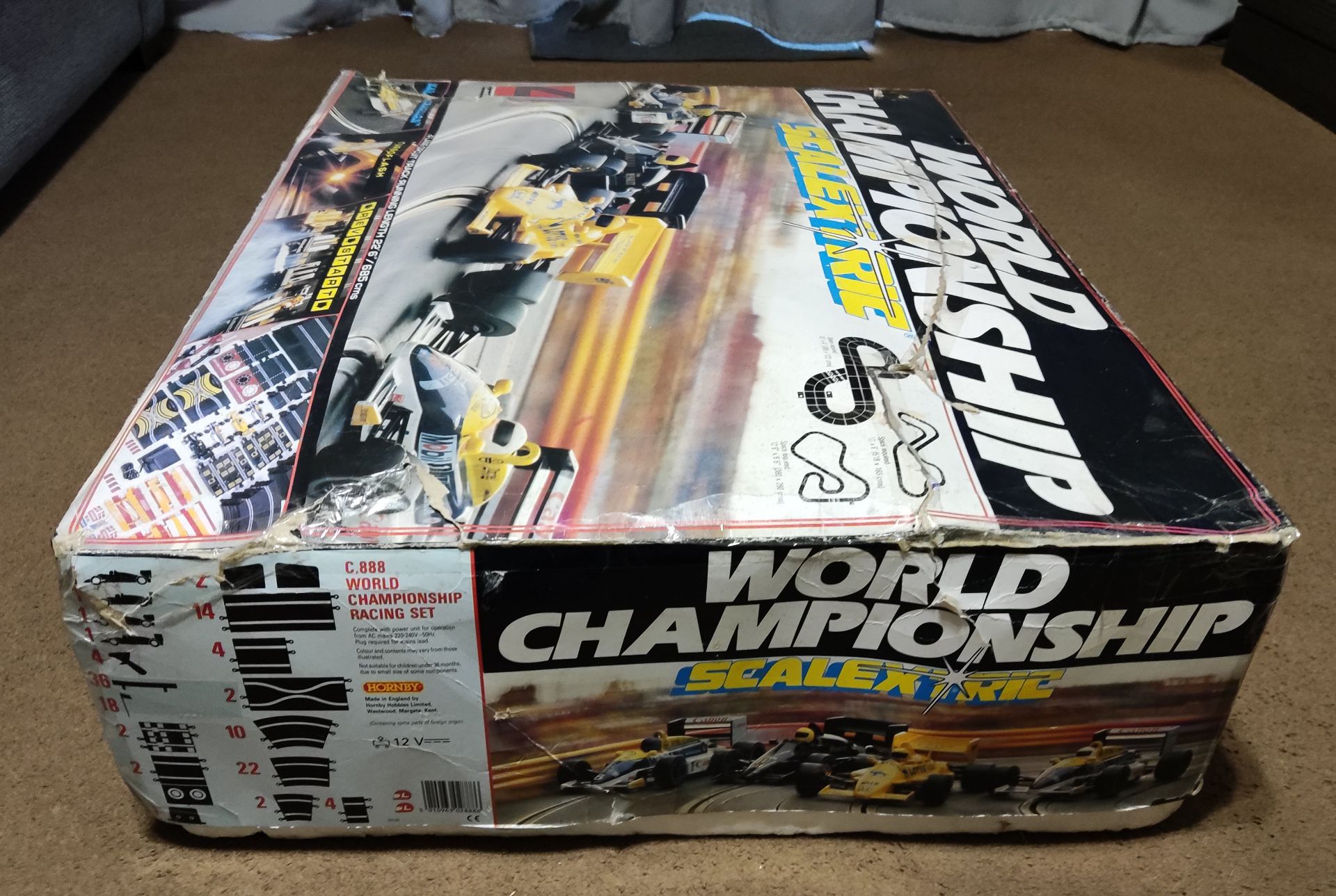 1 x Scalextric 4-Lane World Championship Set With 4 x F1 Cars - Huge Vintage Set - Used - CL444 - NO - Image 17 of 26