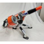 1 x Nerf Rhino-Fire Electric Nerf Gun with Moving Barrels - Used - CL444 - NO VAT ON THE HAMMER -