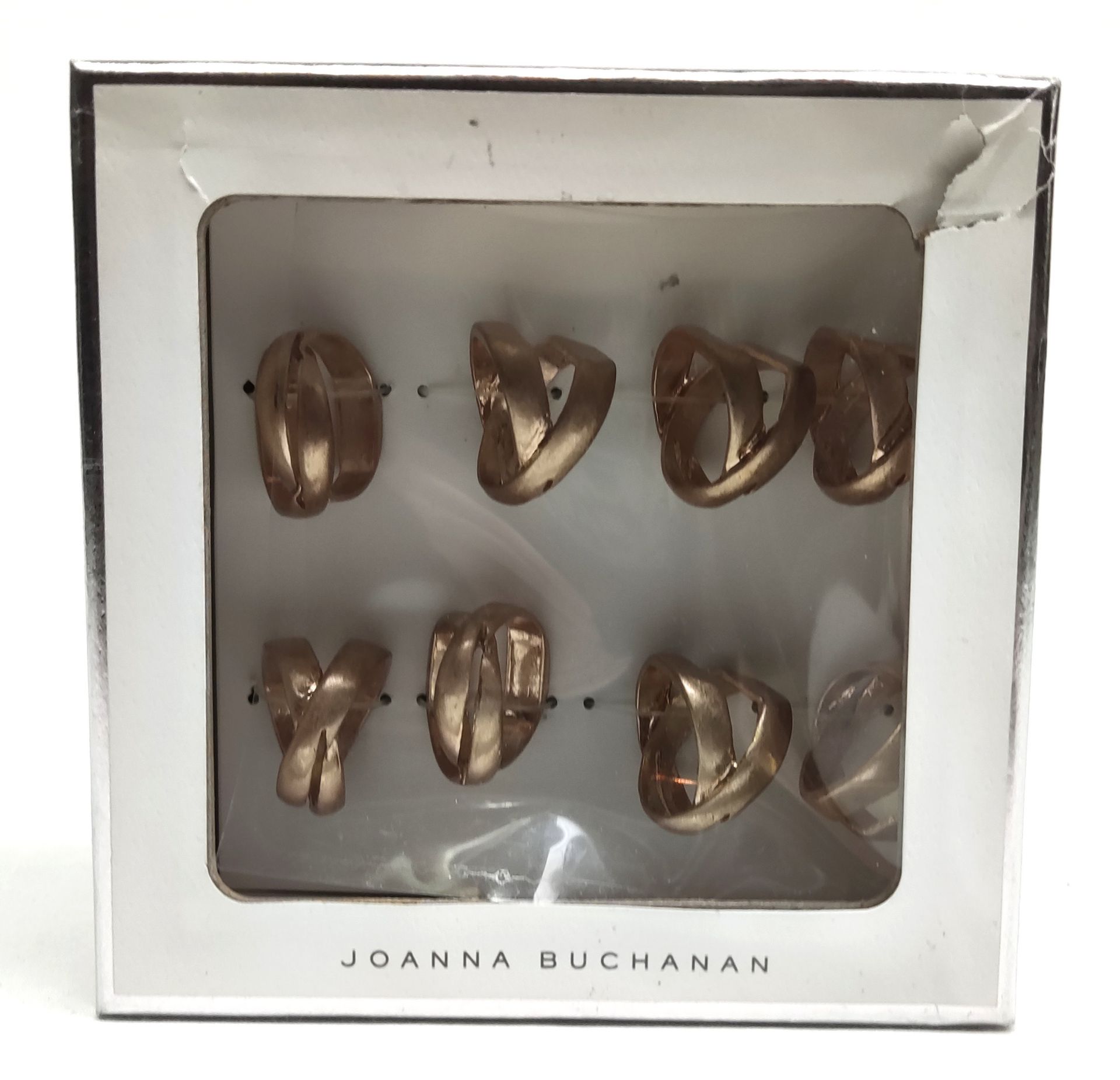 1 x JOANNA BUCHANAN Knot Placecard Holders - Set Of 8 - New/Boxed - Original RRP £168 - Ref: - Bild 2 aus 19
