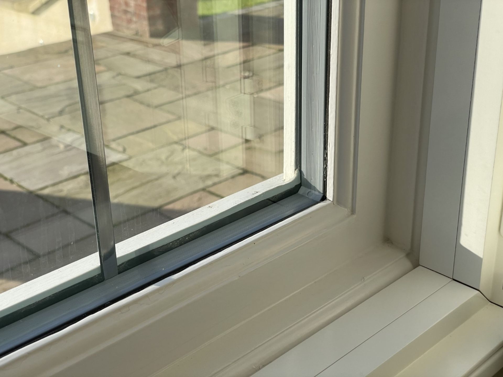 1 x Hardwood Timber Double Glazed Window Frames fitted with Shutter Blinds, In White - Ref: PAN107 - Image 13 of 15