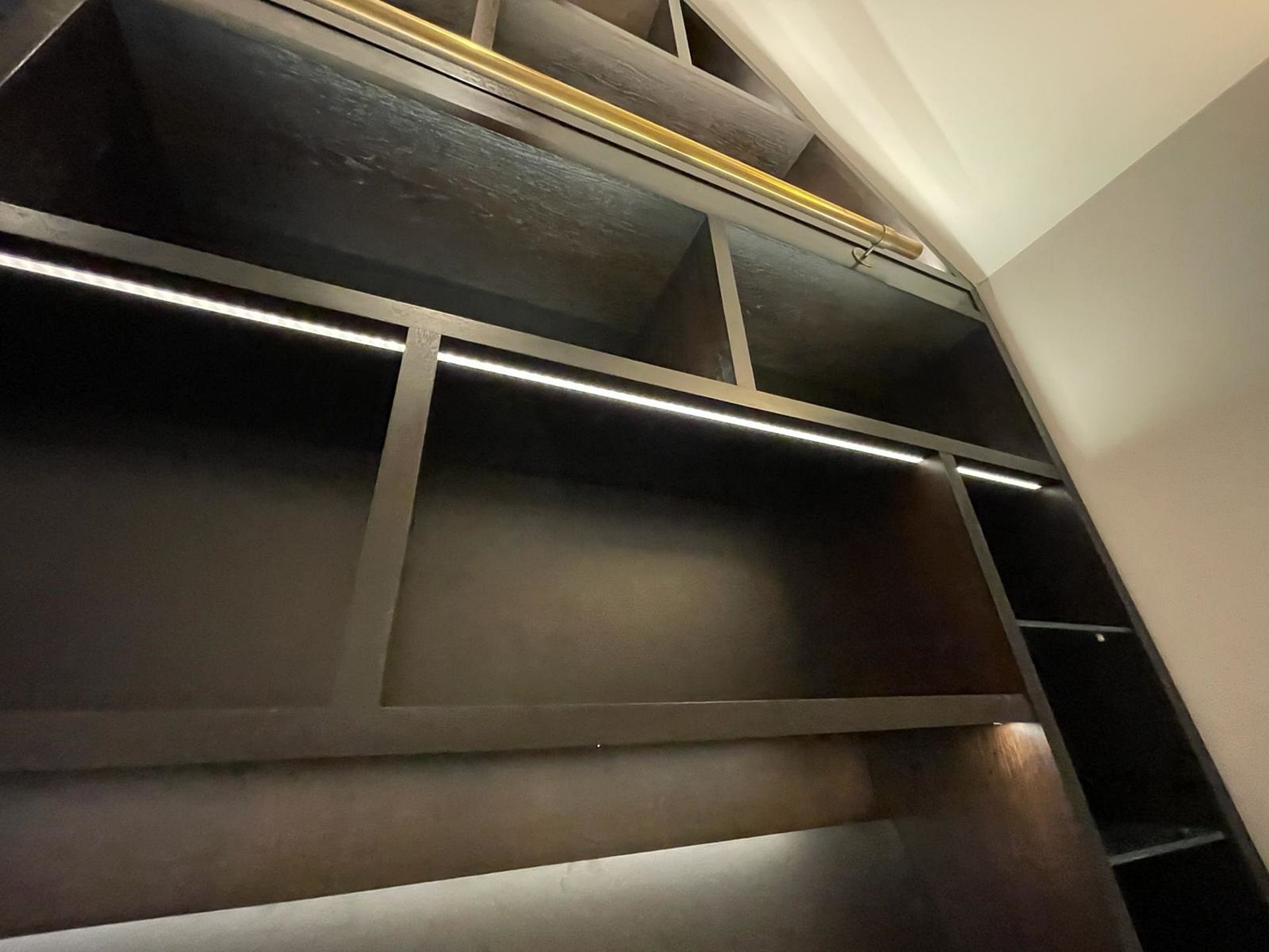 1 x Bespoke 4.7-Metre Wide Fitted Luxury Home Library Solid Wood Bookcase Wall Storage - Image 12 of 23