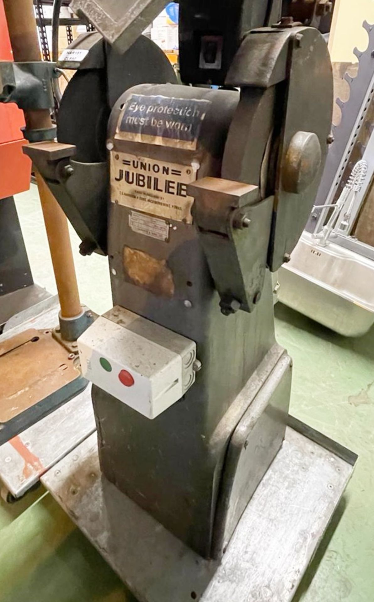 1 x T.S Harrison Union Jubilee Double Ended Grinder - 3 Phase - Image 7 of 13