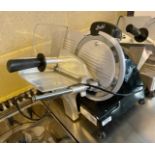 1 x Berkel Meat Slicer With 250mm Gravity Blade - Model: RSBGM0100000N