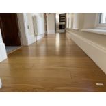 Fine Oak Hardwood Hallway Flooring - 6.3 x 1.2 Metres - Ref: PAN212 - CL896 - NO VAT