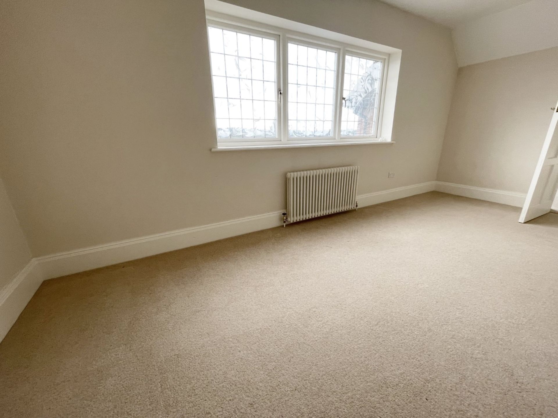 Approximately 20-Metres of Timber Wooden Skirting Boards, In White