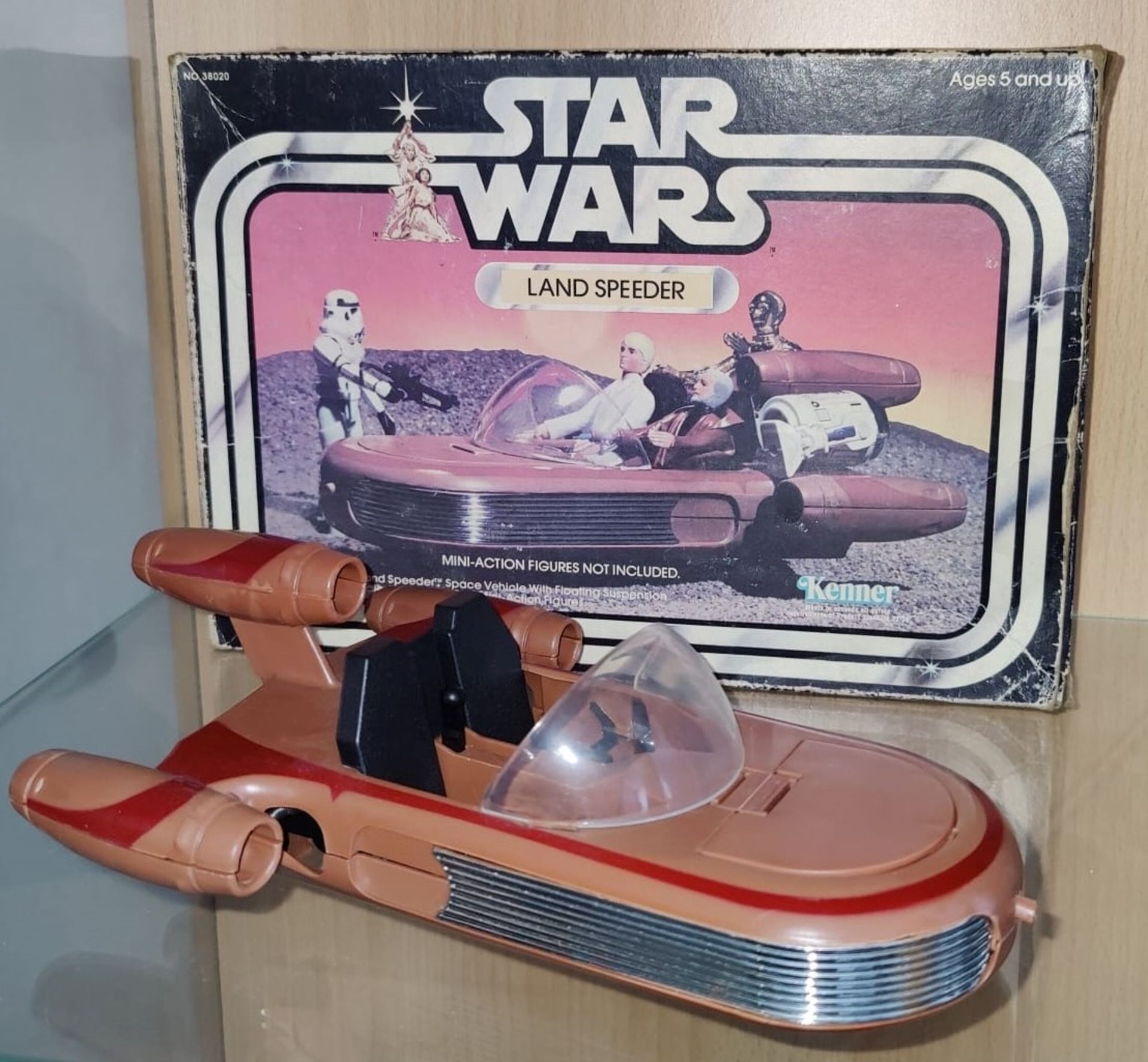 1 x Vintage 1978 Star Wars Land Speeder Toy - Very Good Condition With Original Box - Image 3 of 8