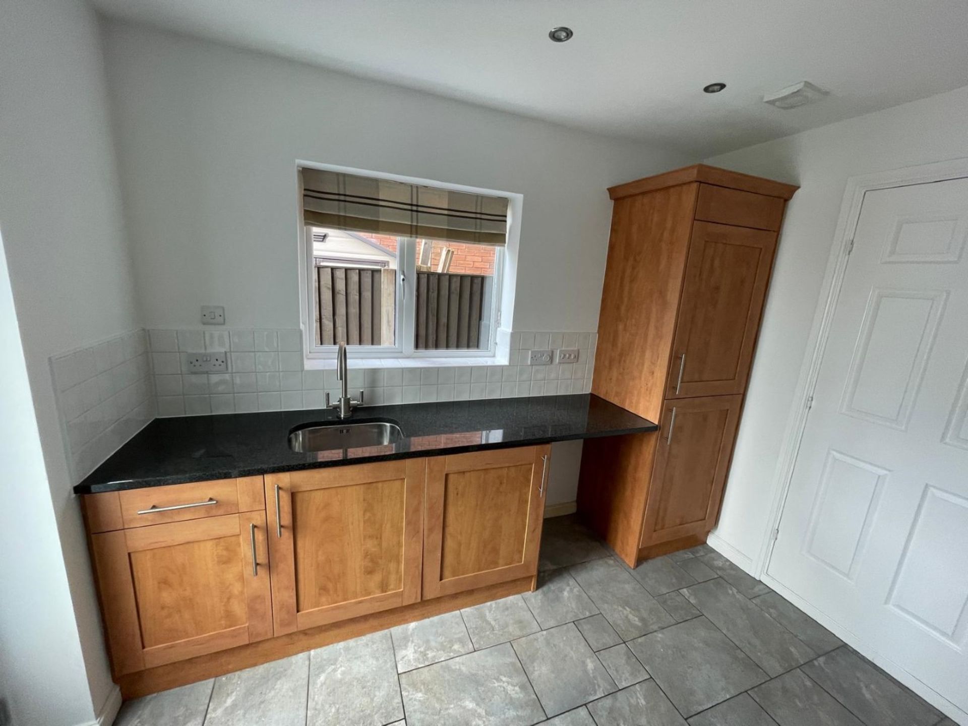 1 x Shaker-style, Feature-rich Fitted Kitchen with Solid Wood Doors, Granite Worktops and Appliances - Image 30 of 111