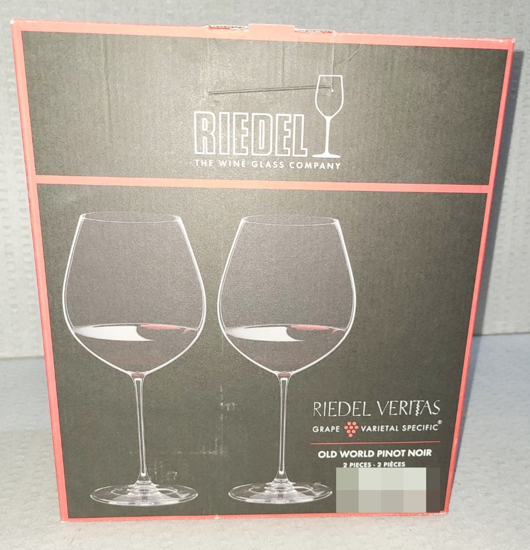 1 x Riedel 'Veritas Old World' Pinot Noir Wine Glass - Original Price £62.00 - Unused Boxed - Image 4 of 4