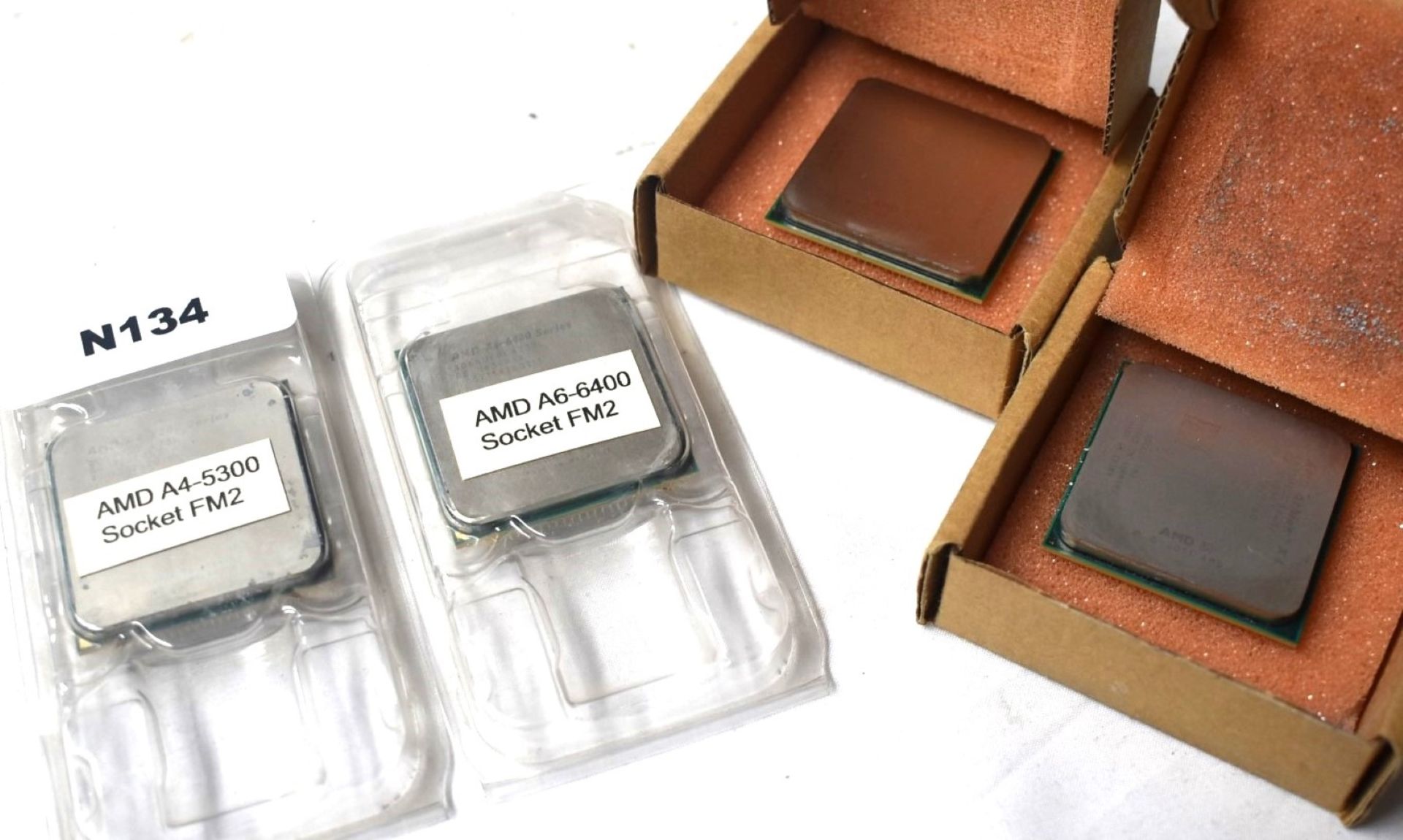 4 x AMD Socket FM1 FM2 Desktop PC Processors