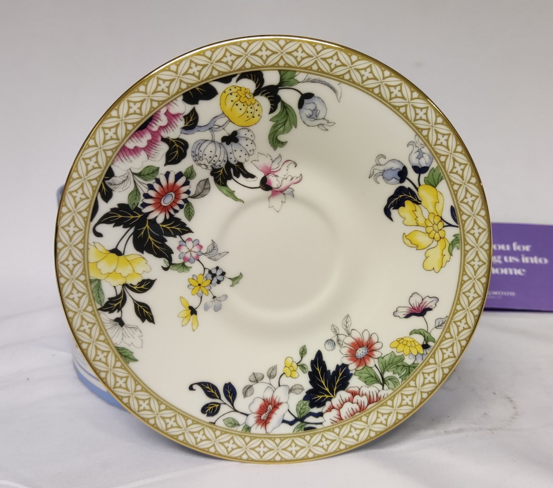 1 x WEDGWOOD Wonderlust Primrose Teacup & Saucer - Boxed - RRP £65 - Ref: /HOC250/HC5 - CL987 - - Image 16 of 16