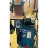 1 x AJH Vertical Bandfacer Sander - Belt Size: 1090mm x 150mm - 3 Phase