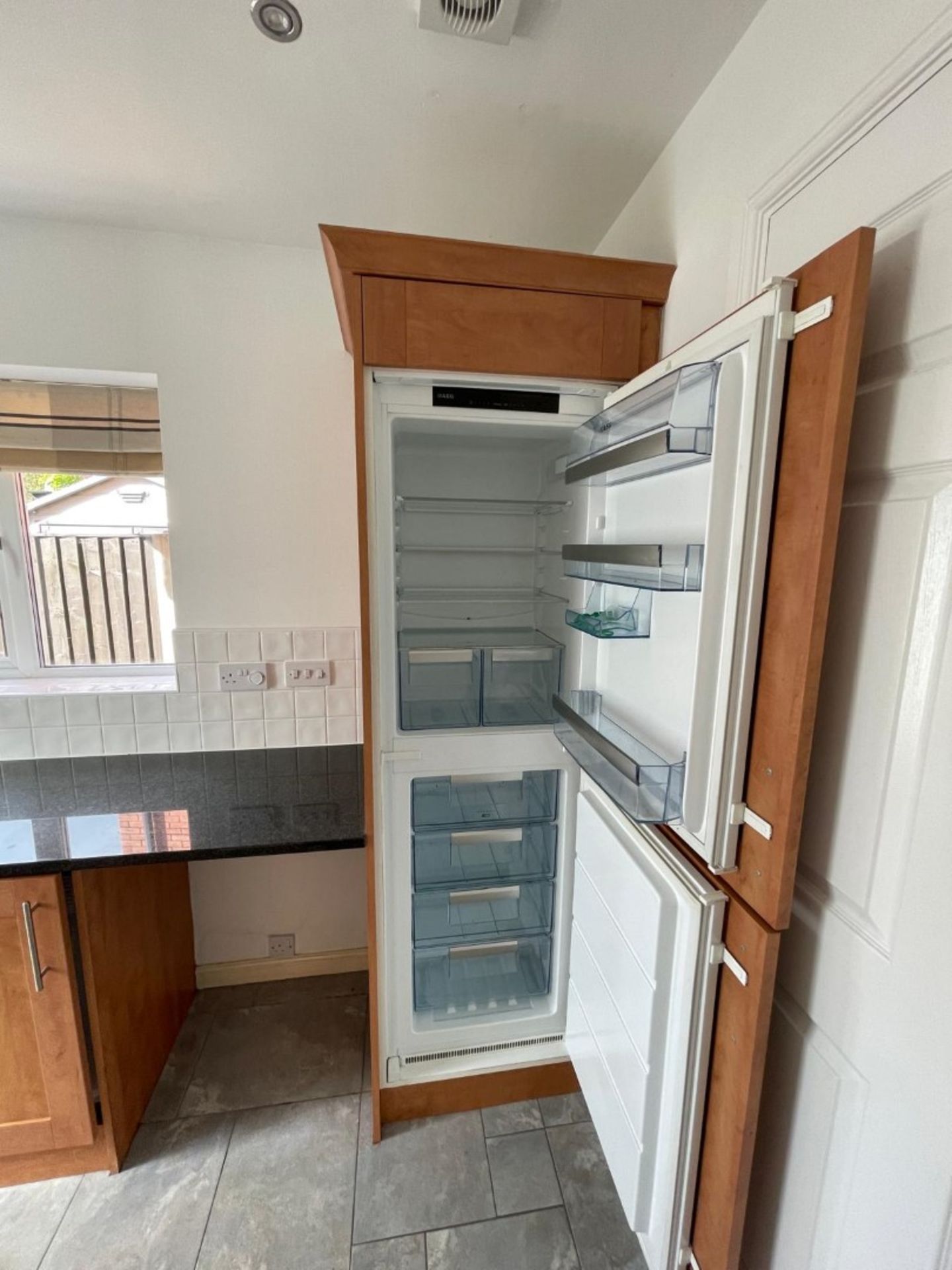 1 x Shaker-style, Feature-rich Fitted Kitchen with Solid Wood Doors, Granite Worktops and Appliances - Image 27 of 111