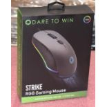 5 x GameMax Strike RGB Optical Gaming Mice - New Boxed Stock