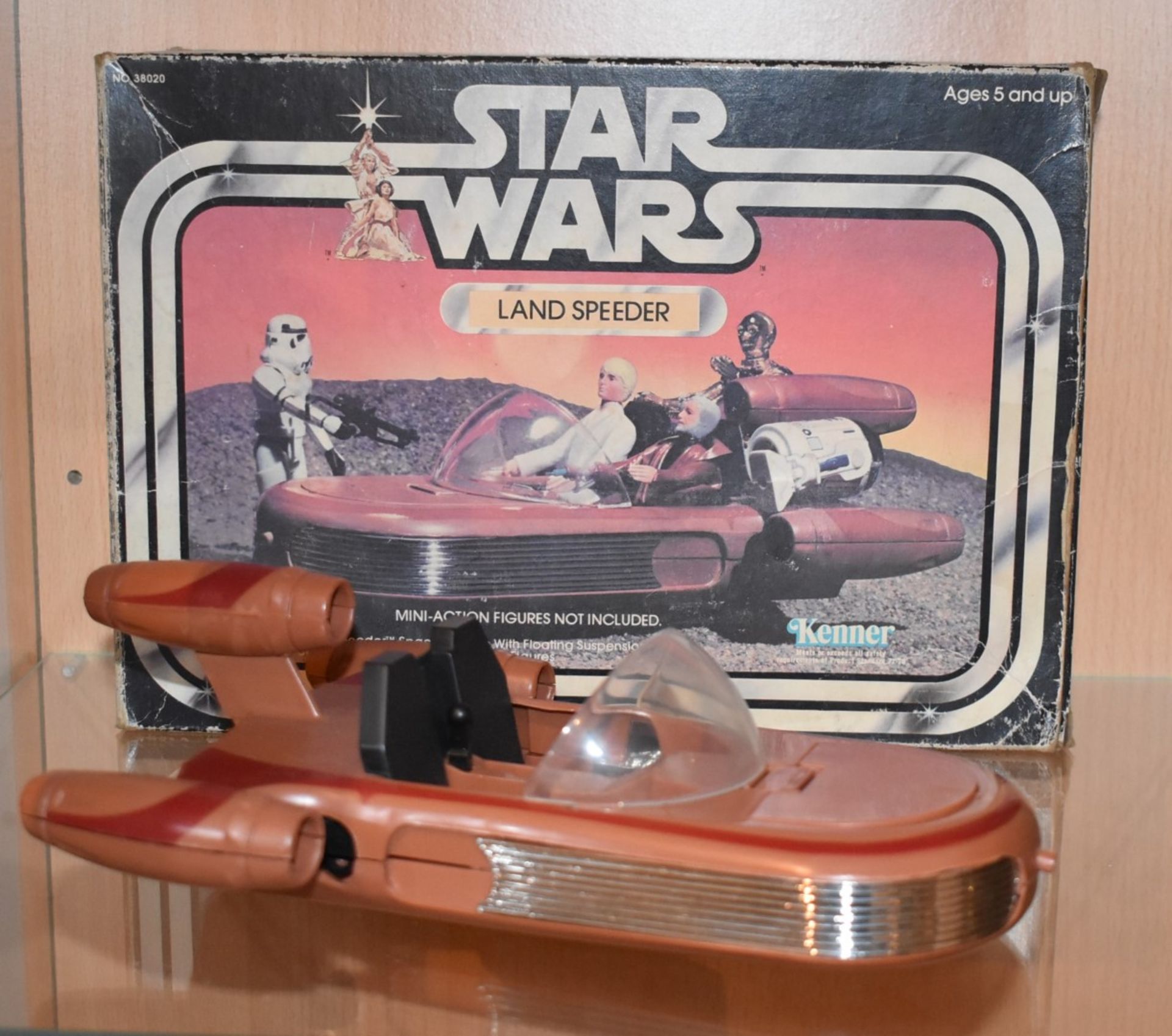 1 x Vintage 1978 Star Wars Land Speeder Toy - Very Good Condition With Original Box - Image 2 of 8