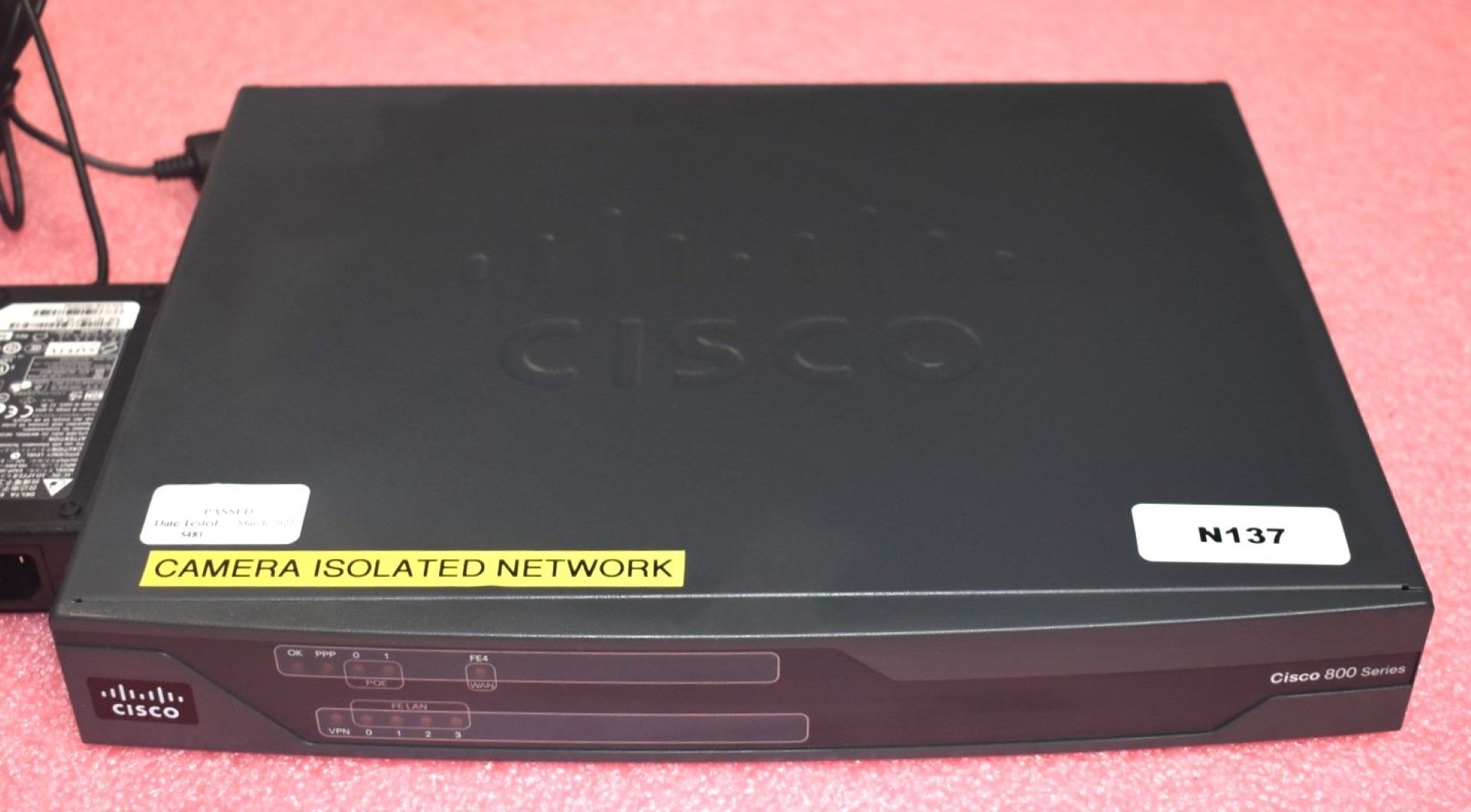 1 x Cisco C881-K9 880 Series Integrated Services Router - Includes Power Adaptor - Image 2 of 4