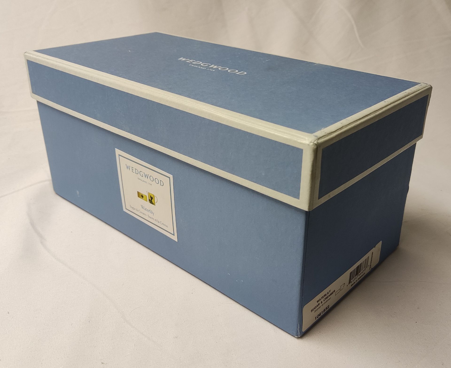 1 x WEDGWOOD Wonderlust Waterlily Fine Bone China Sugar & Creamer Set - New/Boxed - RRP £80 - - Bild 8 aus 22