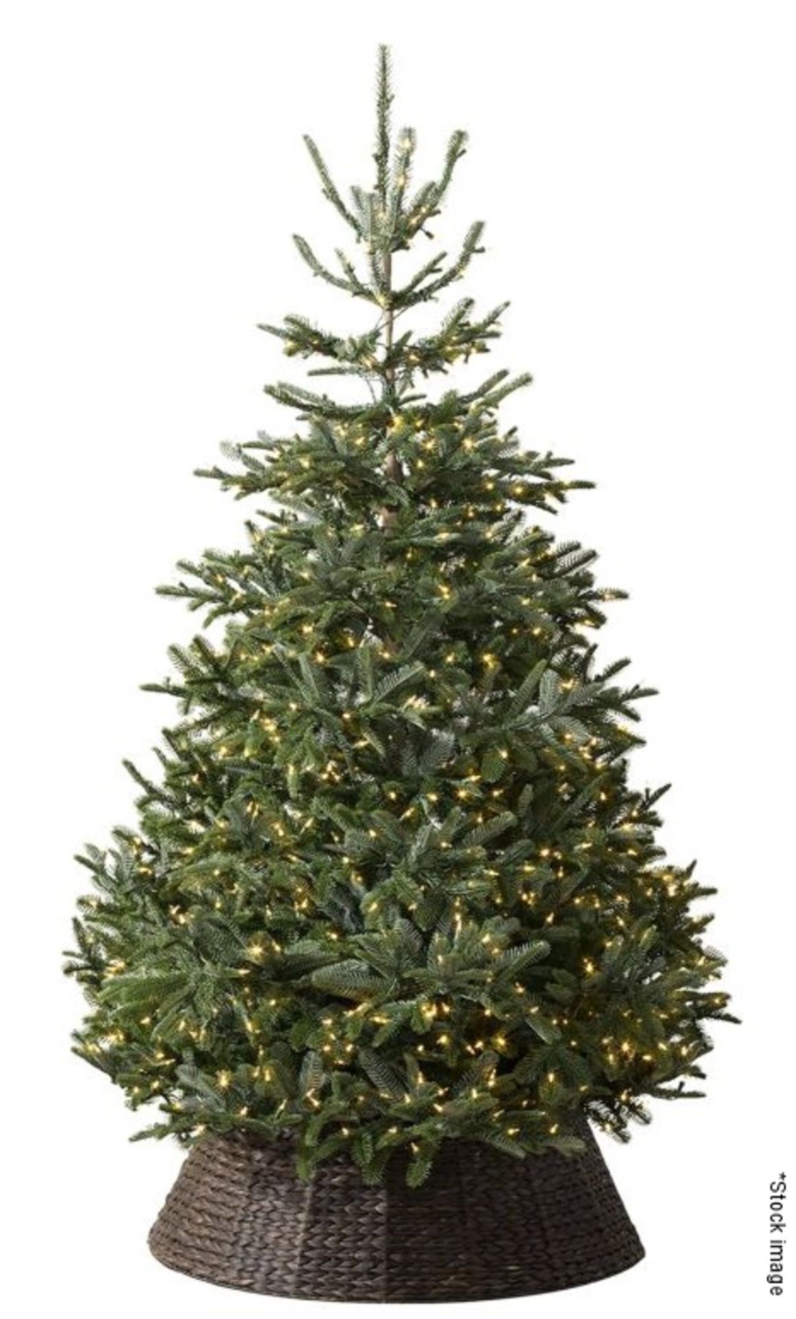 1 x BALSAM HILL 'Nordmann Fir' Luxury 12ft Candlelight Christmas Tree - Original Price £2,700 - Image 4 of 21
