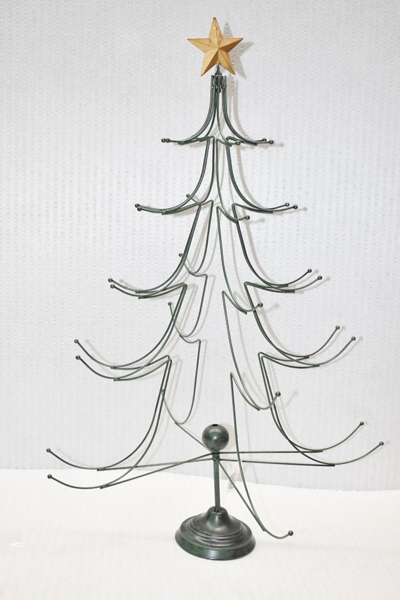 1 x SHISHI Decorative Star-topped Metal Christmas Tree (94cm) - Original Price £145.00 - Unboxed - Image 2 of 6