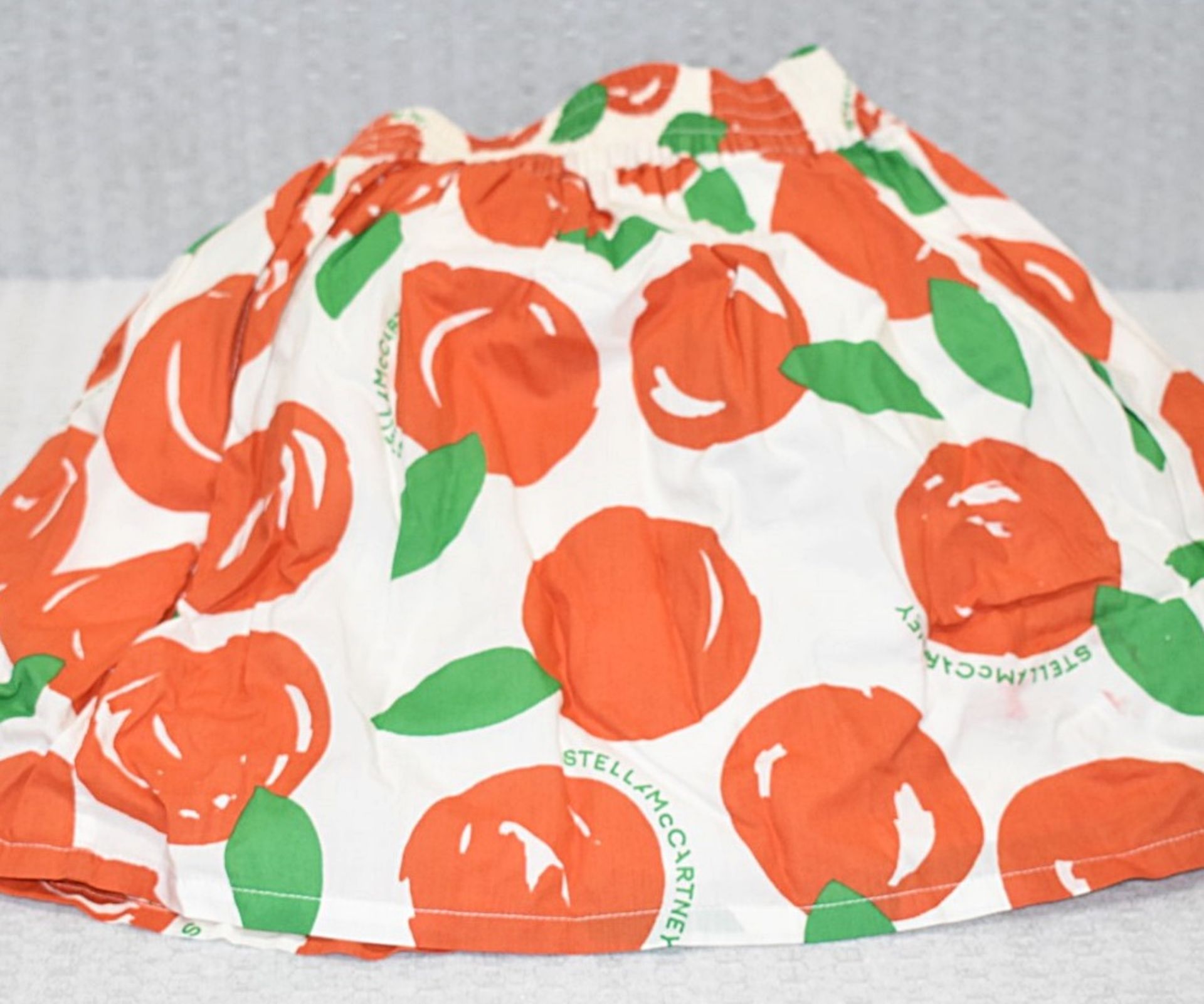 1 x STELLA MCCARTNEY KIDS Organic Cotton Clementine Skirt - Colour: Ecru - Original Price £64.00 - Image 6 of 6