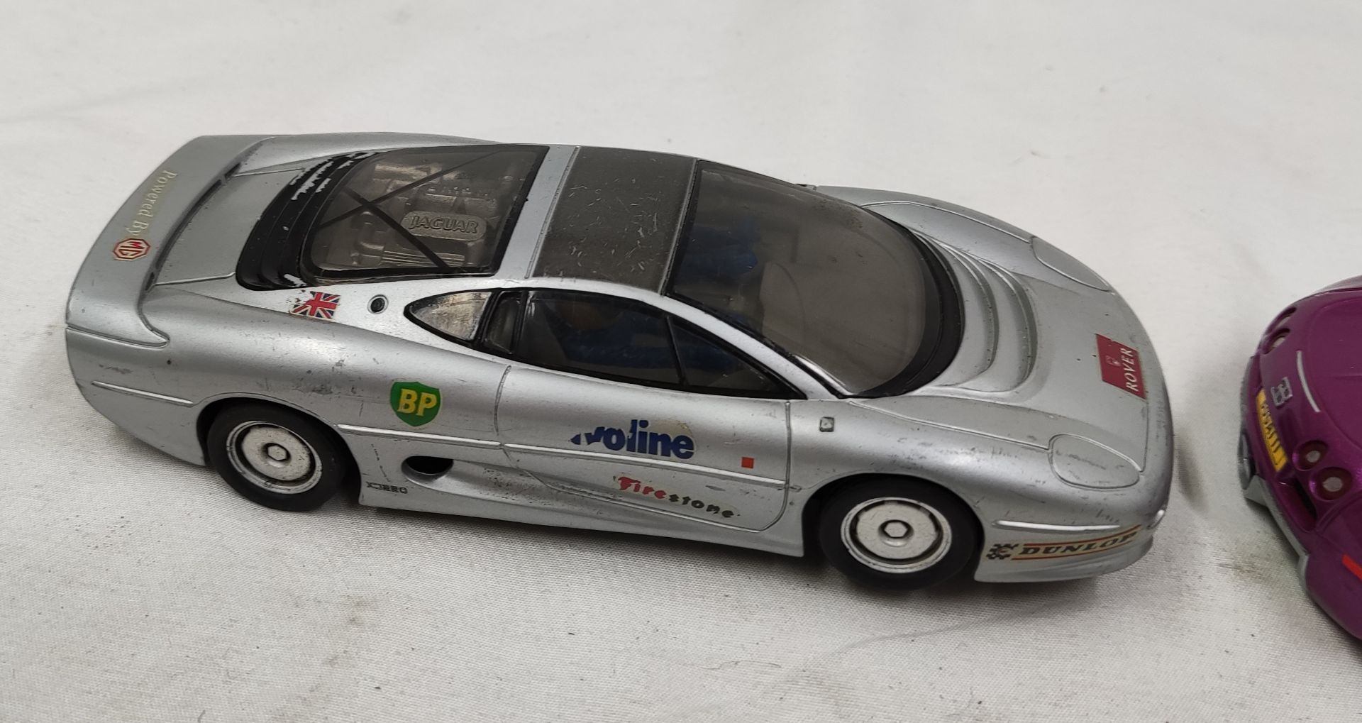 3 x Scalextric Cars - Includes Jaguar XJ220, Bugatti and LM Cars - Tested and Working - Used - CL444 - Image 9 of 14