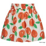 1 x STELLA MCCARTNEY KIDS Organic Cotton Clementine Skirt - Colour: Ecru - Original Price £64.00