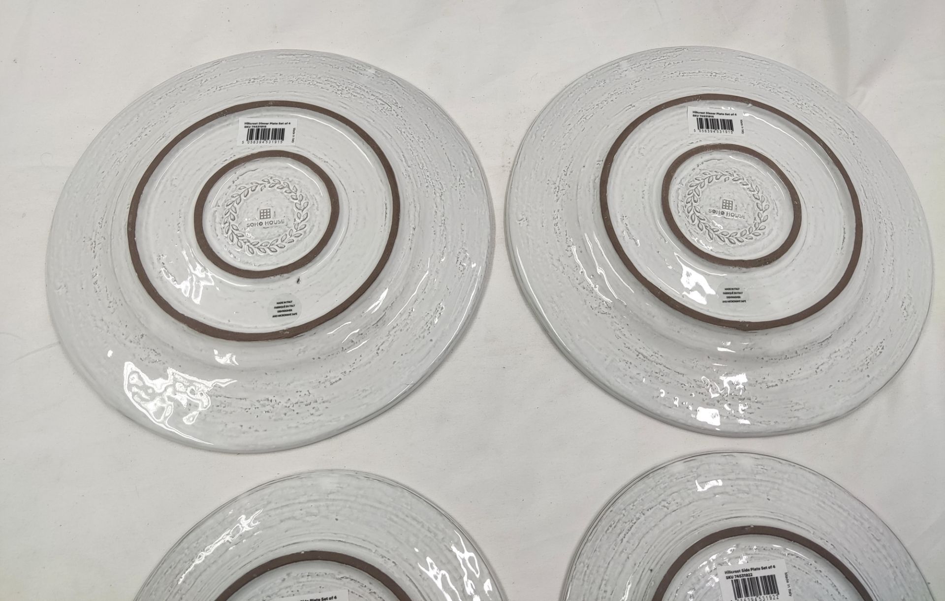 1 x SOHO HOME Set Of Hillcrest Plates - 2 X Side Plate And 2 X Dinner Plate - New/Unused - RRP £ - Image 7 of 12