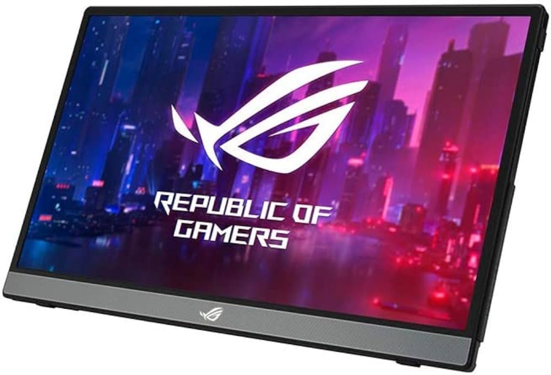 1 x ASUS ROG Strix 15.6 FHD XG16AHP Portable 144Hz Gaming Monitor - Battery Powered - RRP £400! - Image 6 of 9