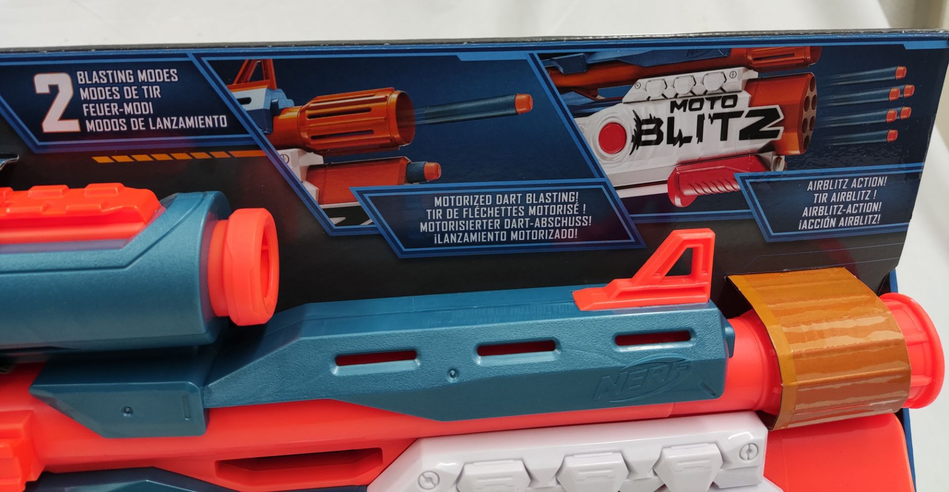 Nerf Elite 2.0 Moto Blitz Gun and Nerf Fortnight Micro Doggo - New/Boxed - CL444 - NO VAT ON THE - Image 4 of 4