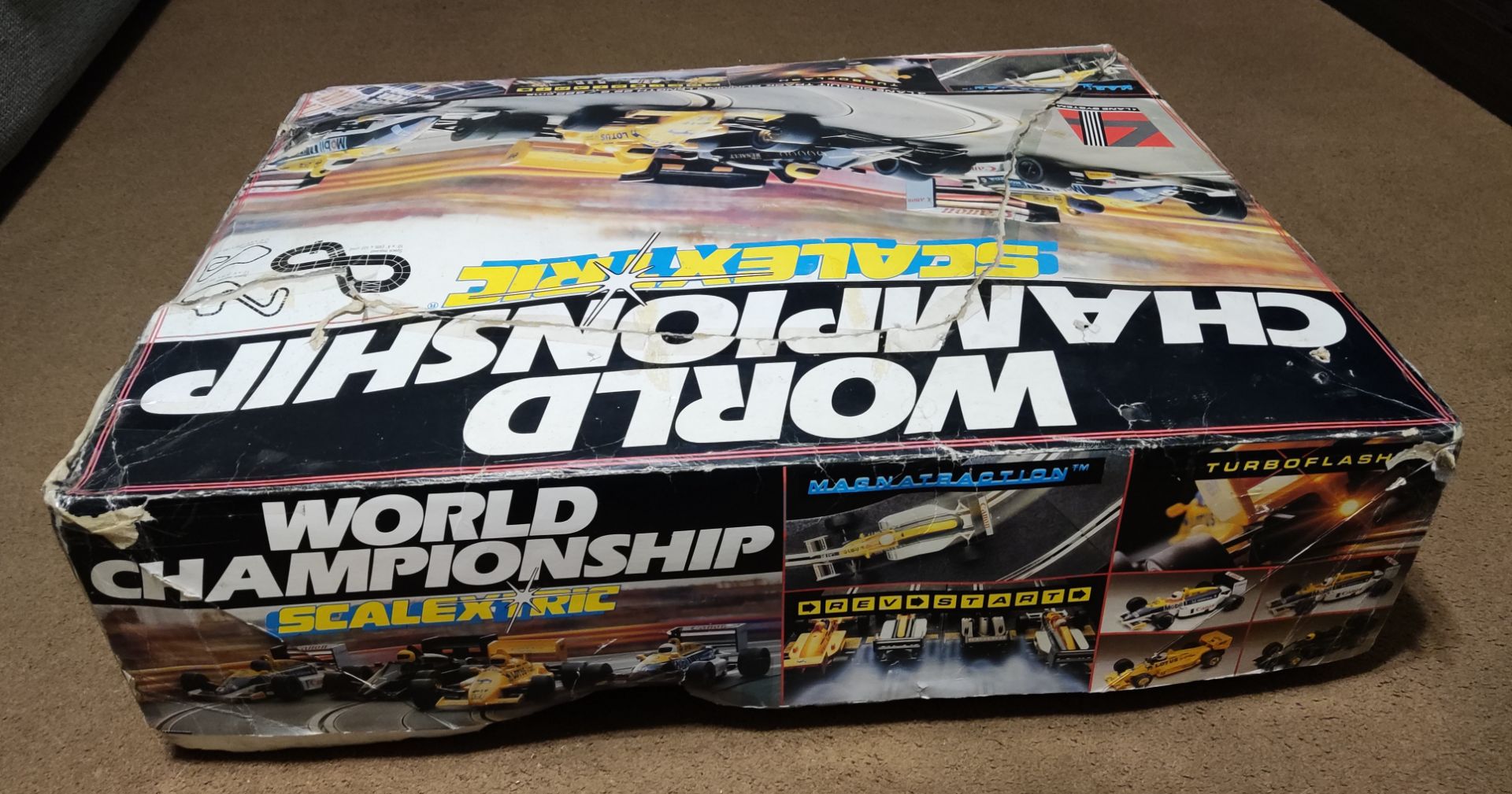 1 x Scalextric 4-Lane World Championship Set With 4 x F1 Cars - Huge Vintage Set - Used - CL444 - NO - Image 13 of 26