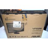 1 x Asus VP228 21.5 Inch LCD Monitor - Unused Boxed Stock