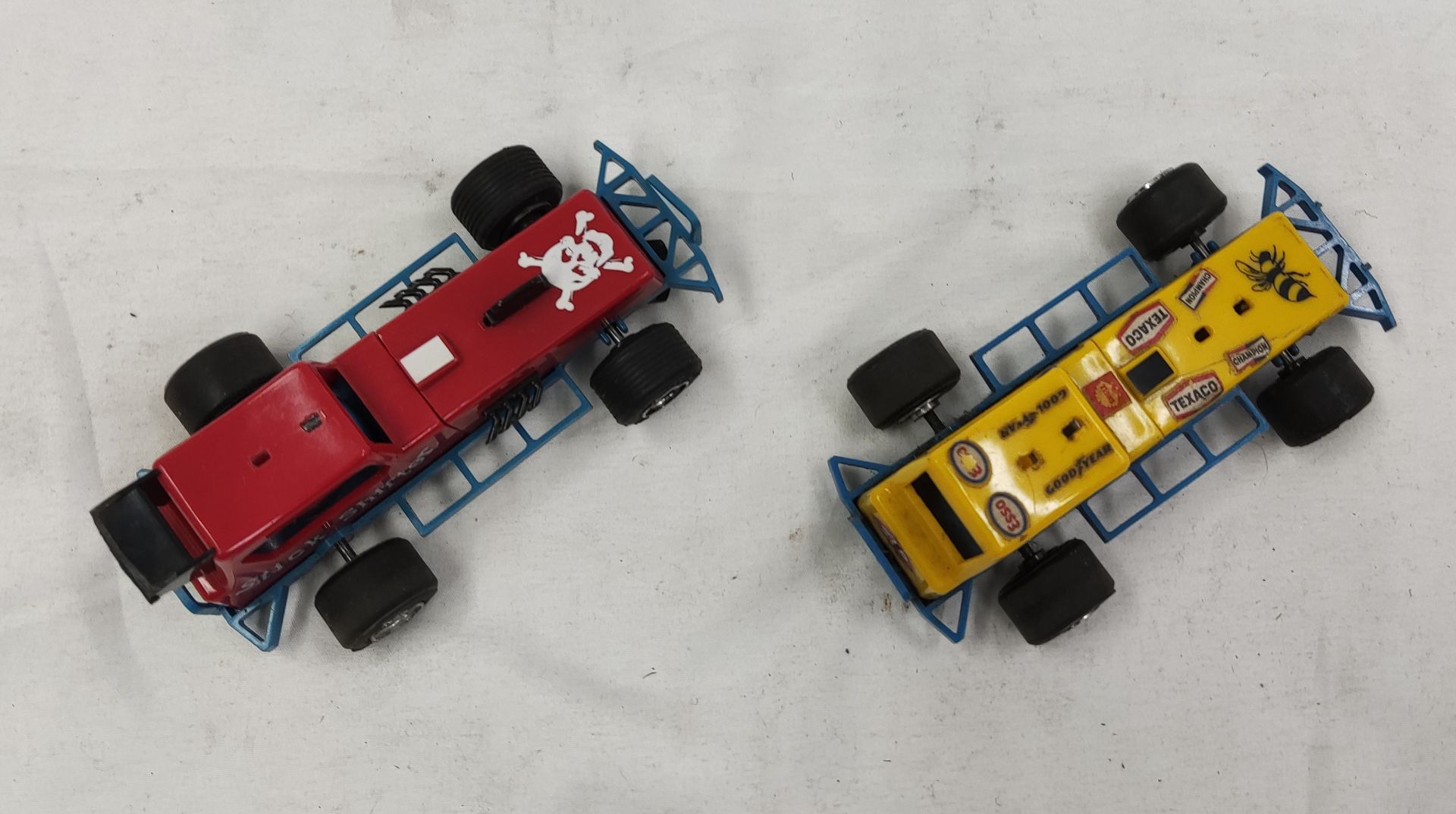 2 x Scalextric Crash N Bash Stock Cars - Tested and Working - Used - CL444 - NO VAT ON THE - Image 5 of 7