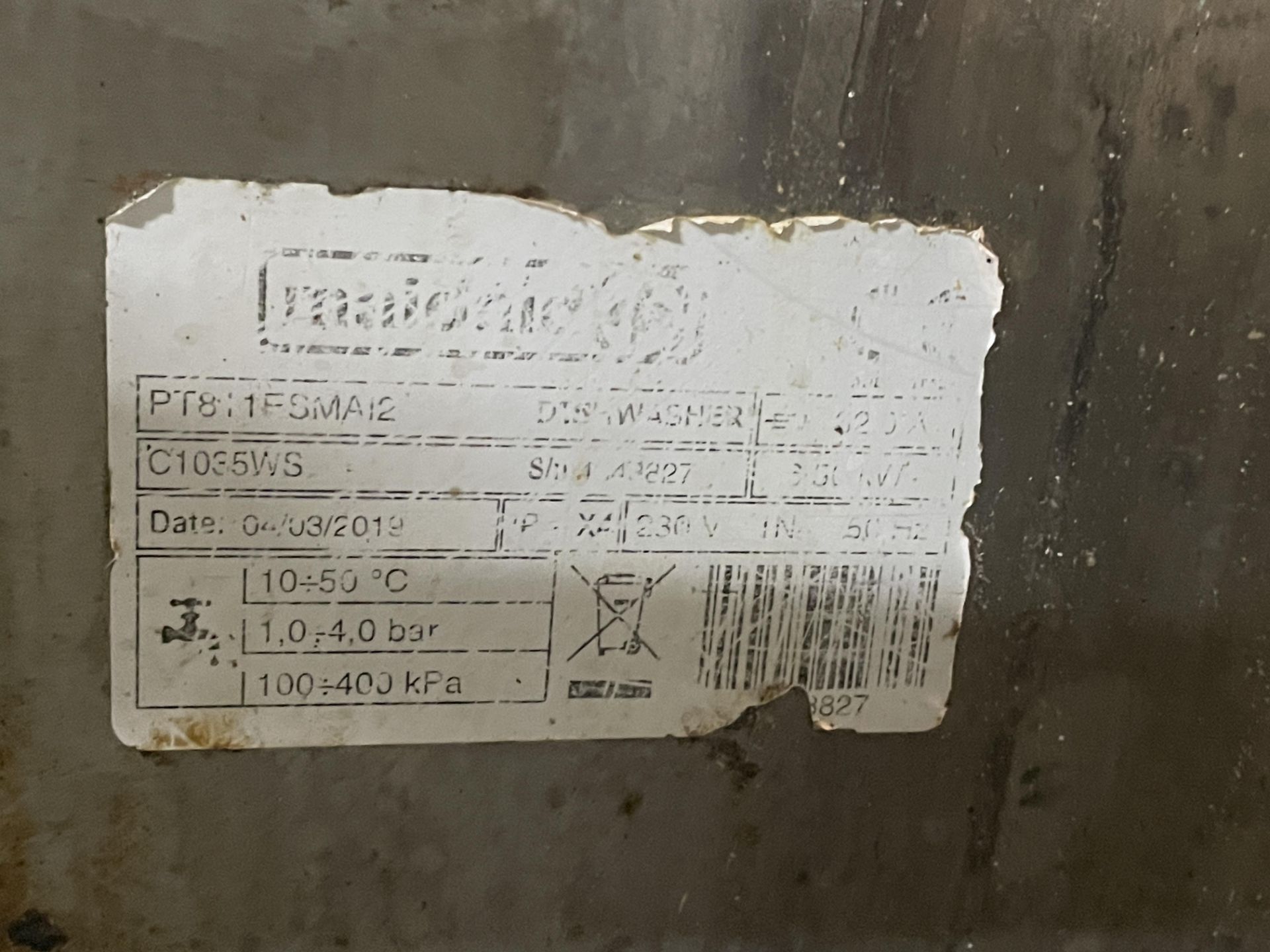 1 x Maidaid C1035WS Commercial Passthrough Dishwasher - 230v - 2019 Model - Image 3 of 11