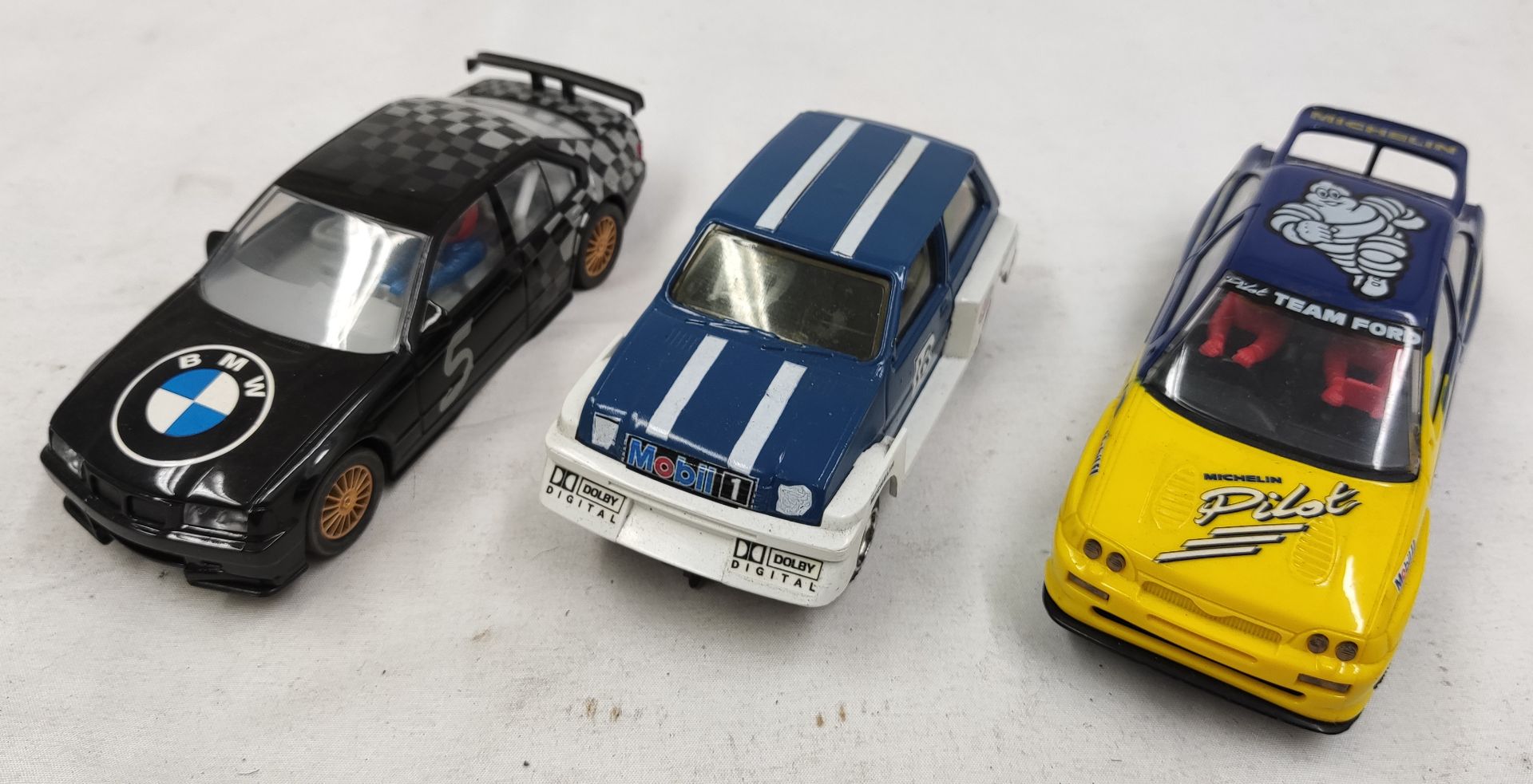 3 x Retro Scalextric Cars - BMW, Metro and Ford - Tested and Working - Used - CL444 - NO VAT ON - Image 8 of 8